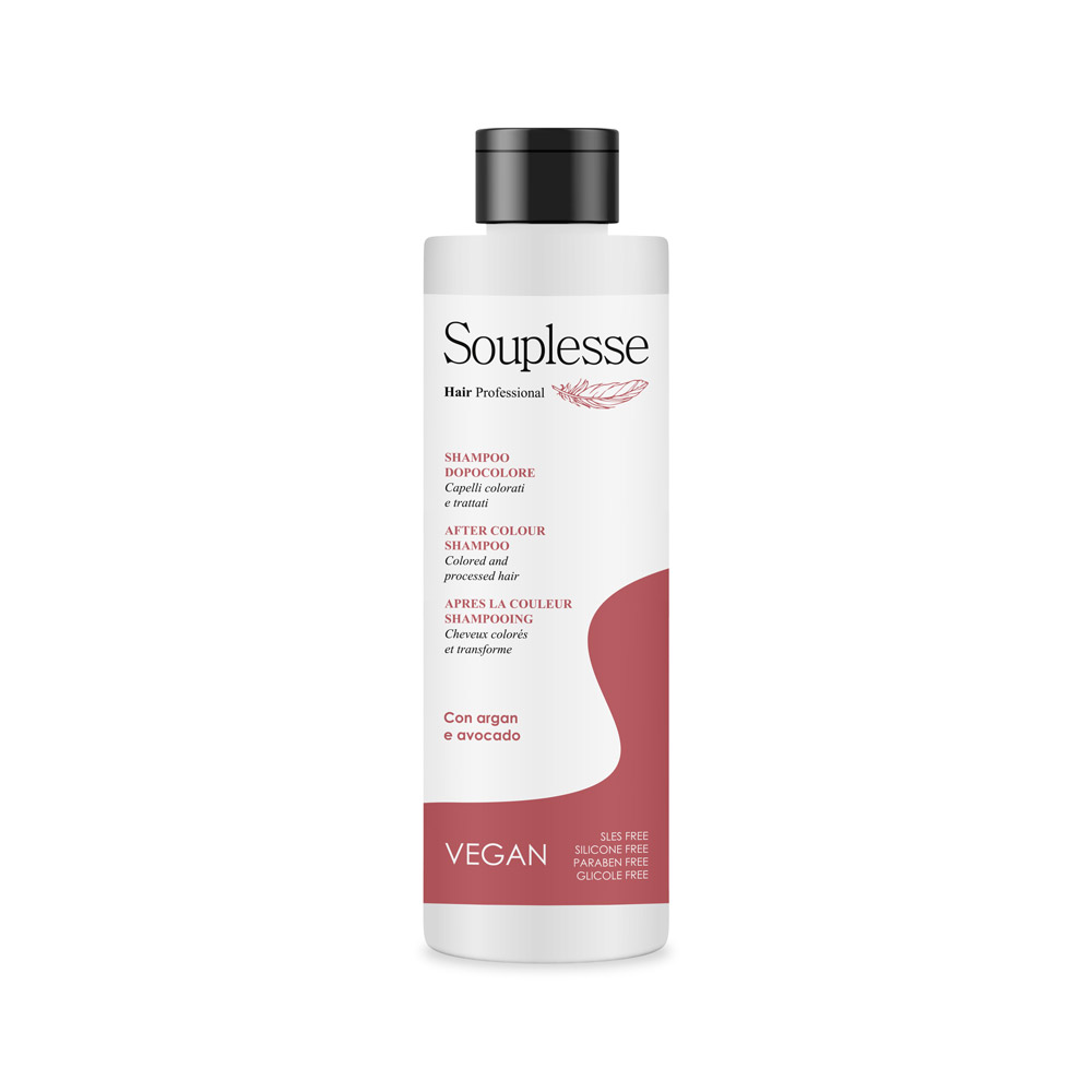 Quikor Logistica S.r.l. - Shampoo dopocolore Vegan Souplesse 250 ml.